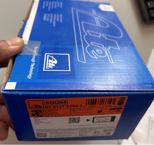 ATE 650268 Колодки тормозные задние барабанные в наличии Украина
