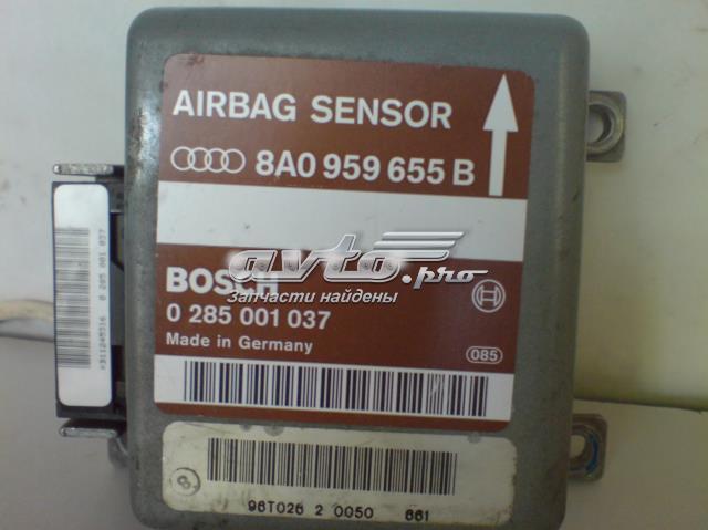 Модуль-процессор управления подушкой безопасности (ЭБУ AIRBAG) 8A0959655B VAG