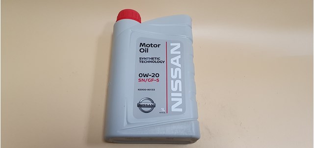 Олива nissan motor oil 0w-20, 1л. KE900-90133