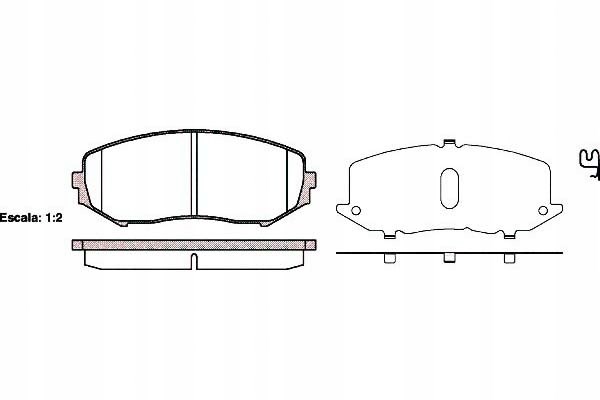 Колодки тормозные дисковые комплект Suzuki Grand Vitara