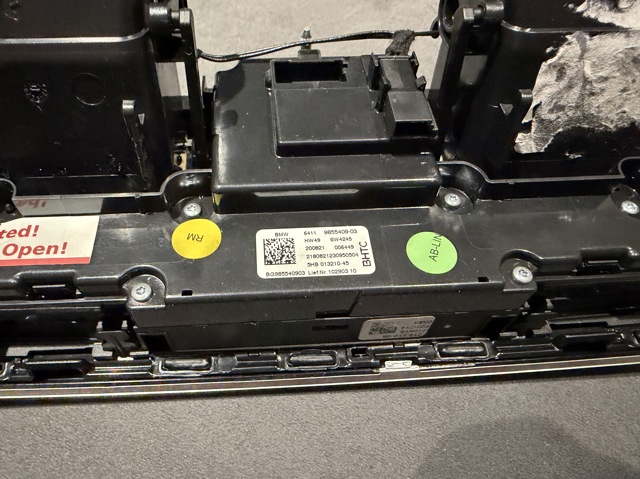64119855409 BMW Блок управления кондиционером купить в Полтава