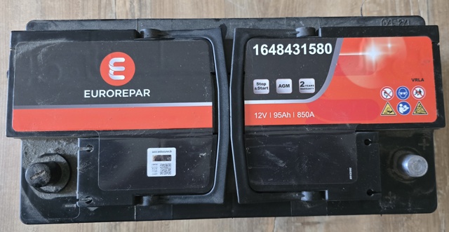 АКБ 1648431580 EUROREPAR