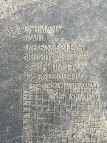 1K6807521 Спойлер заднего бампера купить Одесса