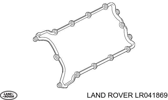 Прокладка клапанной крышки двигателя, левая LR041869 LAND ROVER