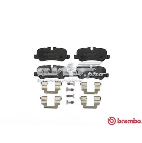 Колодки тормозные задние, дисковые P44013 BREMBO