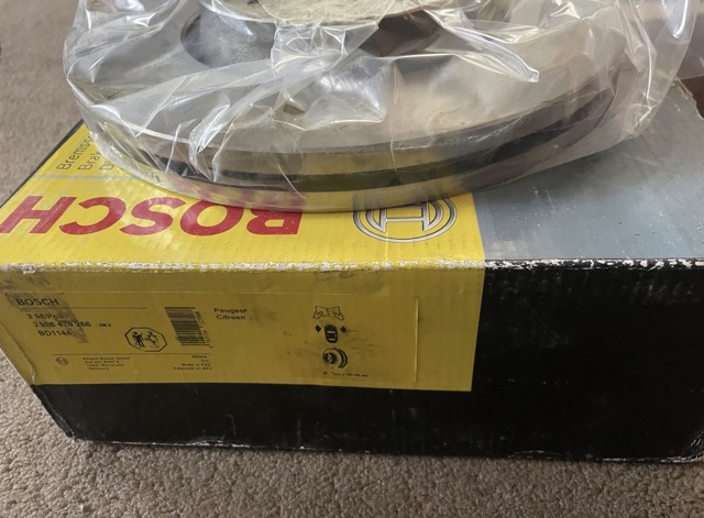 Передний тормозной диск 0986479266 BOSCH