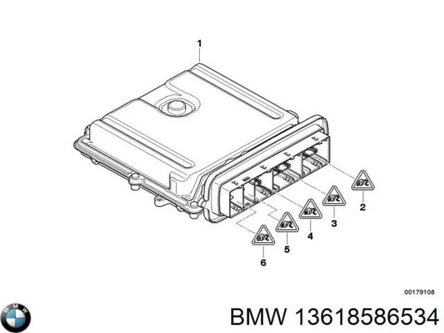 Модуль управления двигателем 13618586534 BMW
