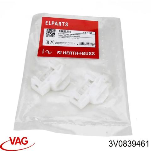 Стеклоподъемник левой задней двери 3V0839461 VAG