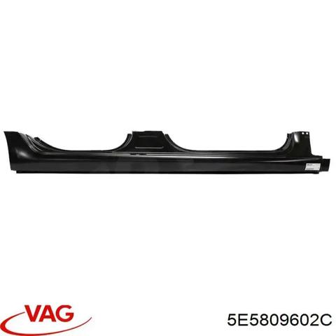 Порог наружний правый 5E5809602C VAG