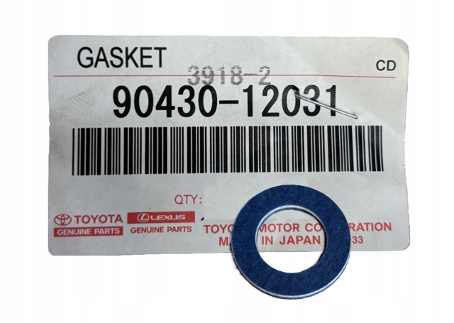 Прокладка пробки поддона 9008043037 TOYOTA