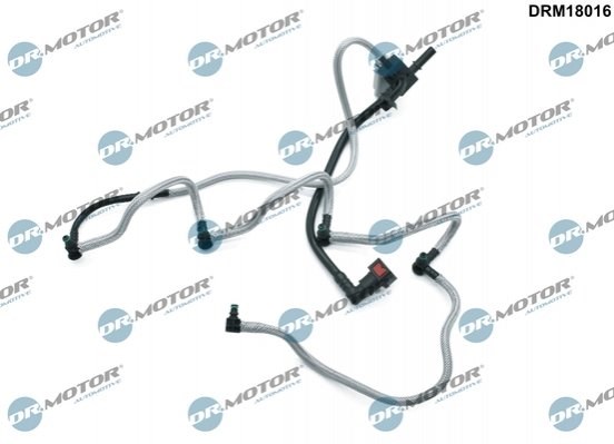 Обратная топливная трубка от форсунок DRM18016 DR.MOTOR