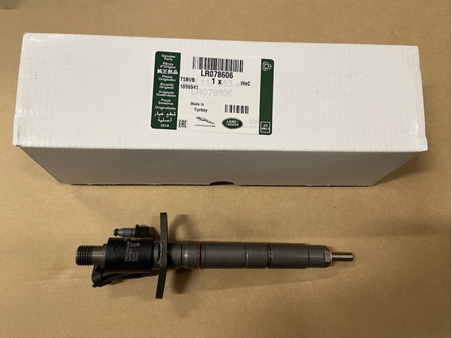 Форсунка впрыска топлива LR078606 LAND ROVER
