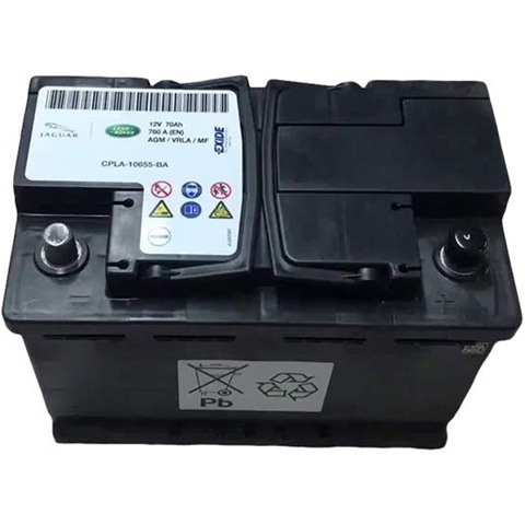 Акумуляторна батарея, 12v-70ah, 760a, [l538,l405,l494,l550,l551]