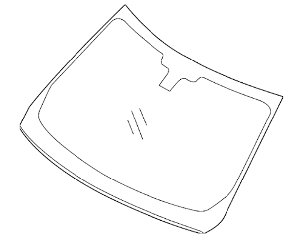 Окно ветровое LR098146 LAND ROVER