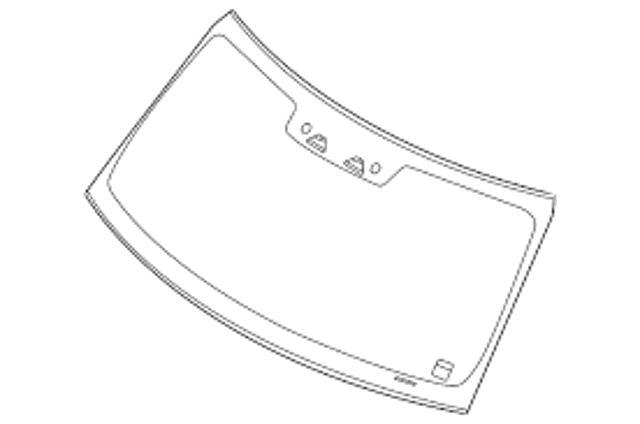 Переднее стекло LR184682 LAND ROVER
