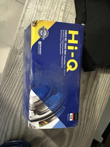 Колодки тормозные передние дисковые SP1360 HI-Q