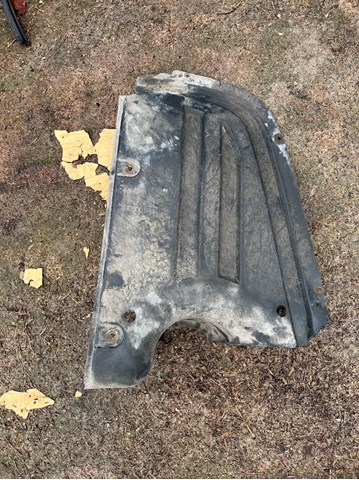 Защита днища, задняя правая 3AA825216C VAG