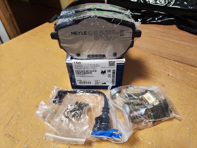 Колодки тормозные 0252626818PD MEYLE