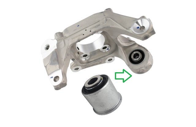 Цапфа - поворотный кулак задний, левый DG9Z5B759B MARKET (OEM)
