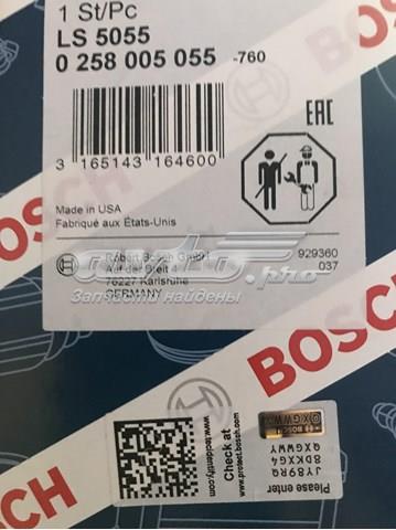 BOSCH 0258005055 Лямбда-зонд, датчик кислорода в наличии Харьков