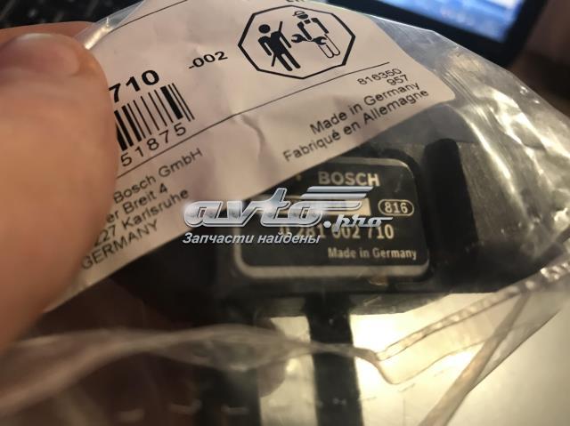 BOSCH 0281002710 Датчик давления выхлопных газов в наличии Павлоград