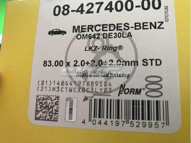 Кольца поршневые STD на 1 цилиндр 0842740000 GOETZE