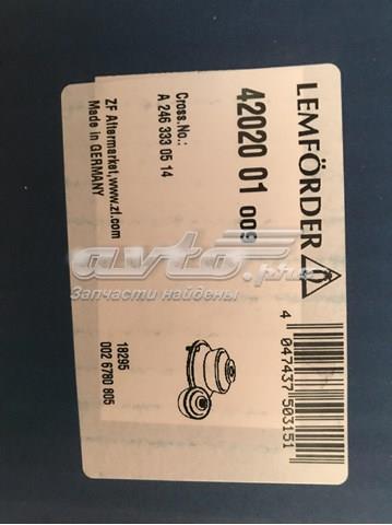Сайлентблок заднего рычага, задний 4202001 LEMFORDER