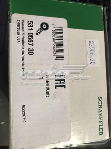 Ролик натяжителя 531056730 INA