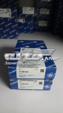 Шатунные вкладыши коленвала 77980600 KOLBENSCHMIDT