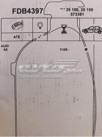 FERODO FDB4397 Колодки тормозные передние дисковые в наличии Кривой Рог