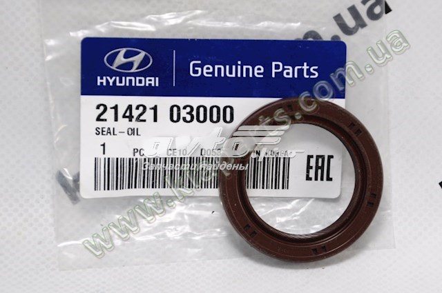 2142103000 HYUNDAI Сальник коленвала двигателя передний купить в Запорожье