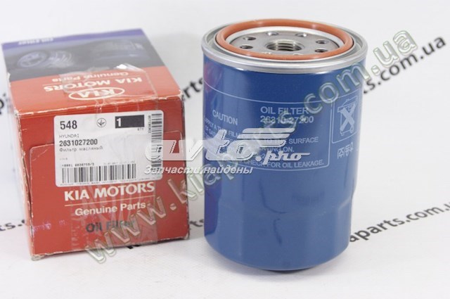 HYUNDAI 2631027200 Масляный фильтр в наличии Черновцы