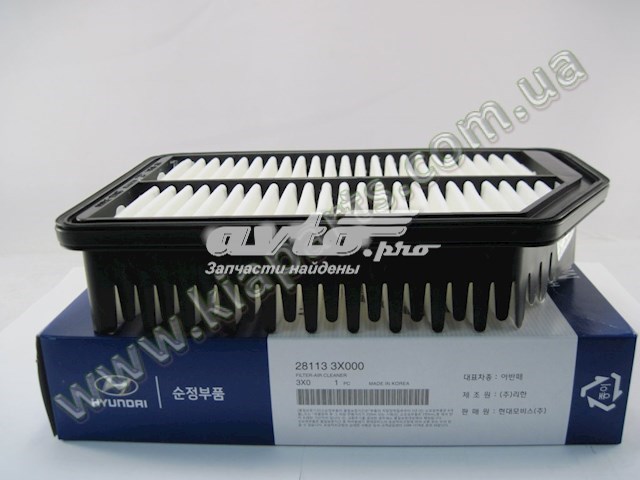HYUNDAI 281133X000 Воздушный фильтр в наличии Чернигов