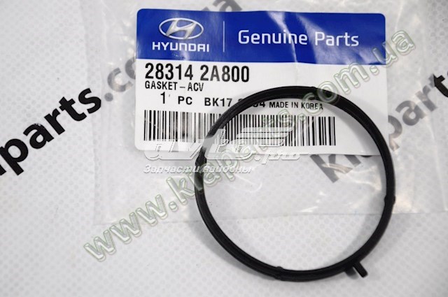 Прокладка впускного коллектора верхняя 283142A800 HYUNDAI