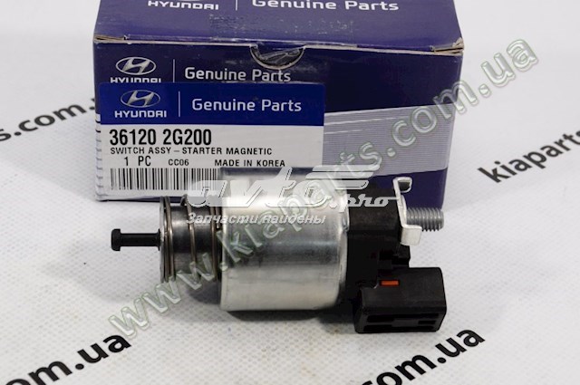 Тяговое реле 361202G200 HYUNDAI