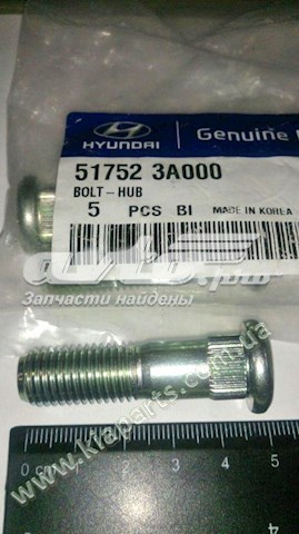 517523A000 HYUNDAI Болт ступицы купить в Ирпень