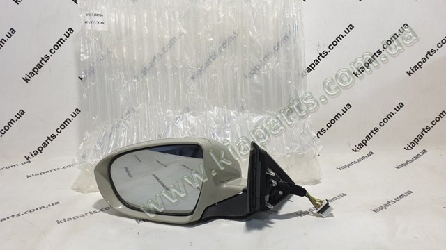 Зеркало заднего вида, левое 876103R530 HYUNDAI