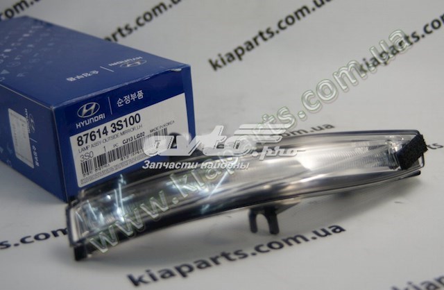 Указатель поворота зеркала, левый 876143S100 HYUNDAI