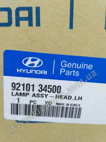 Фары 9210134500 HYUNDAI