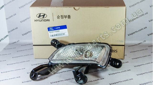 Левая противотуманная фара 92207F2000 HYUNDAI