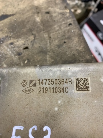 RENAULT 147357082R Радиатор системы EGR рециркуляции выхлопных газов в наличии Сумы