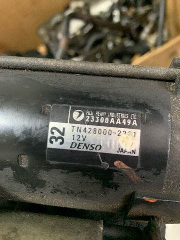 23300AA49A SUBARU Стартер купить в Житомир