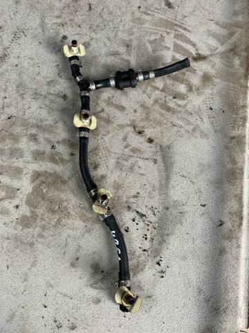 Трубка топливная обратная от форсунок 314712A665 HYUNDAI