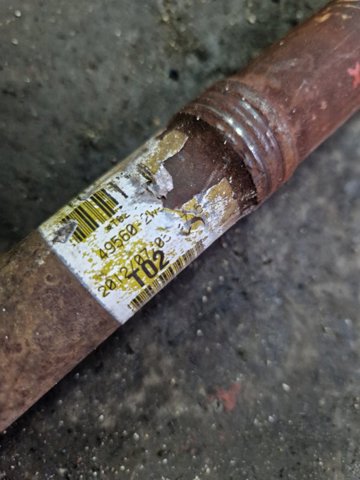 495602W050 HYUNDAI Вал привода полуоси промежуточный купить в Харьков