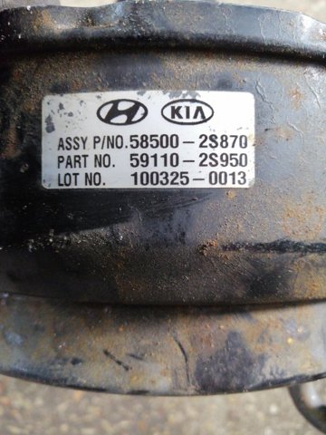 591102S950 HYUNDAI Усилитель тормозов (вакуумный) купить в Сумы