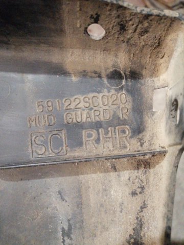 59122SC020 Защита бампера заднего купить Чернигов
