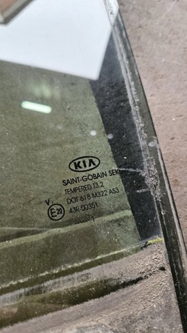 834113U010A HYUNDAI Стекло двери задней левой купить в Николаев