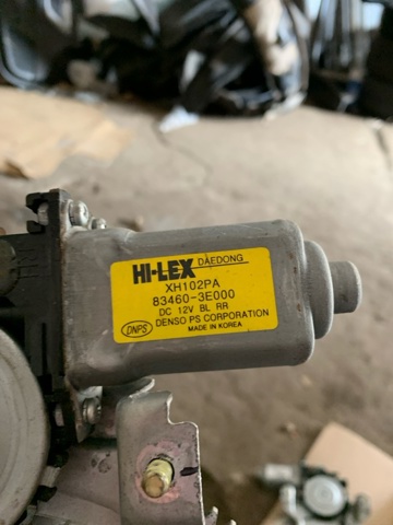 834603E000 HYUNDAI Мотор стеклоподъемника двери задней правой купить в Полтава