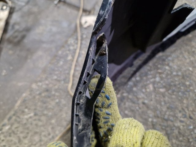 HYUNDAI 866112W000 Верхняя часть заднего бампера в наличии Полтава