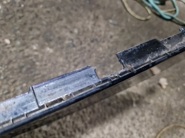 HYUNDAI 866112W000 Бампер задний, верхняя часть в наличии Каменское